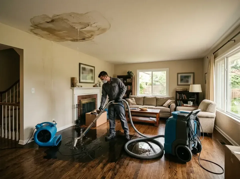 attic-pipe-burst-ceiling-drip-008 — frequently asked questions, Water Damage Restoration & Carpet Care in Whitehall, OH